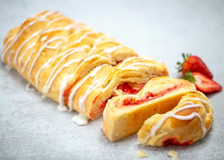 Strawberry Cream Cheese Butter Braid Pastry from Sweet T Fundraising